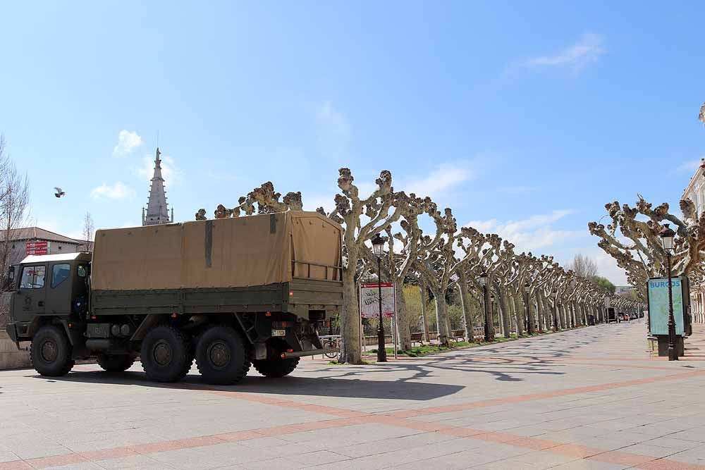 Fotos: Burgos vacía en el décimo día de confinamiento