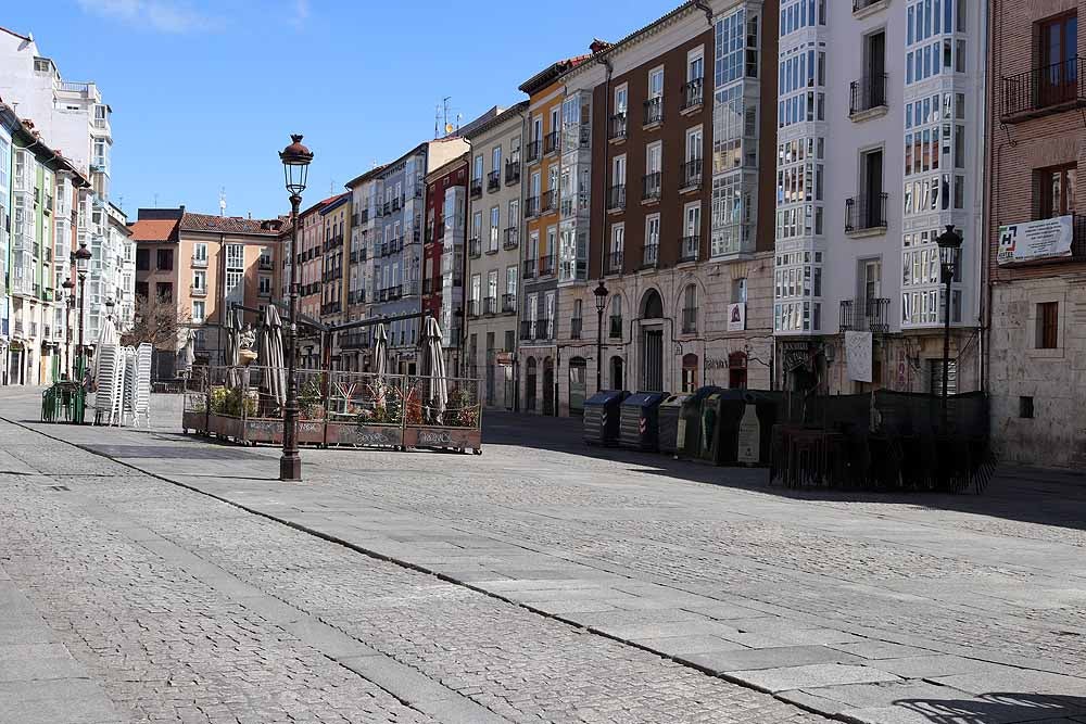 Fotos: Burgos vacía en el décimo día de confinamiento