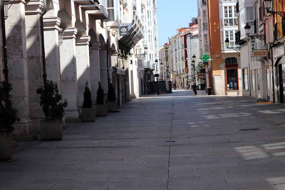 Fotos: Burgos vacía en el décimo día de confinamiento