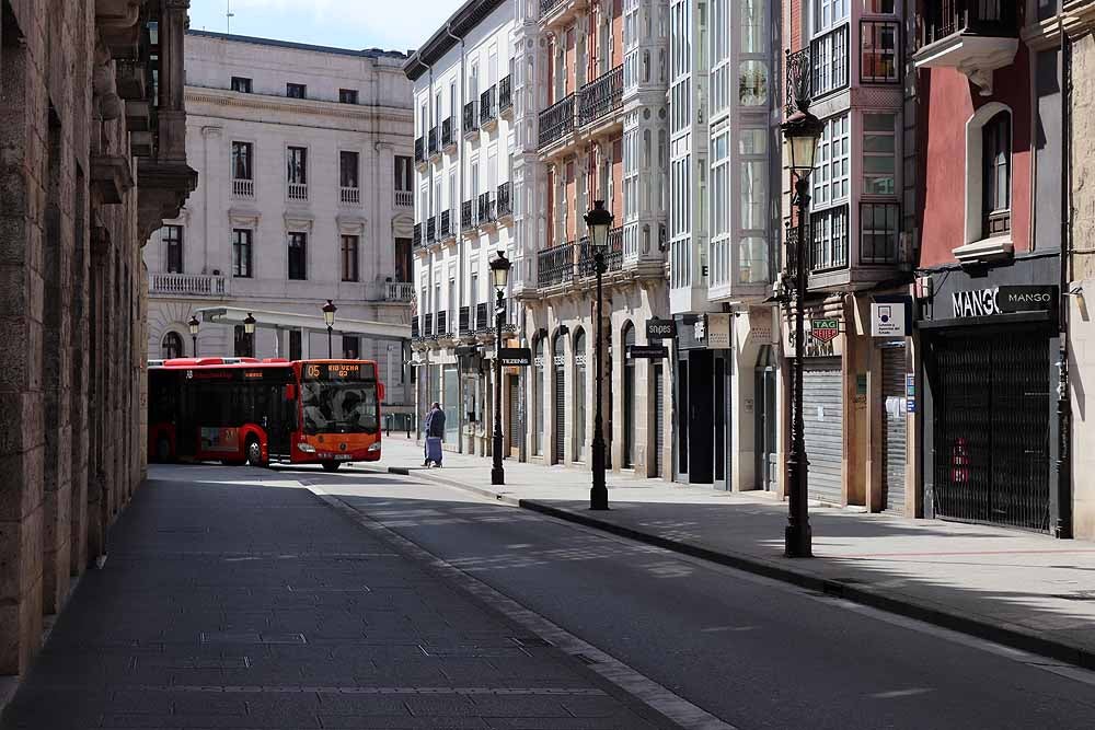 Fotos: Burgos vacía en el décimo día de confinamiento