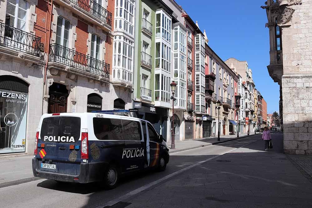 Fotos: Burgos vacía en el décimo día de confinamiento