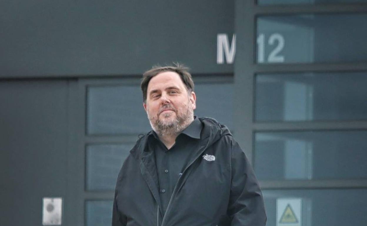 Junqueras salió por primera vez de prisión para trabajar en la universidad el 3 de marzo.