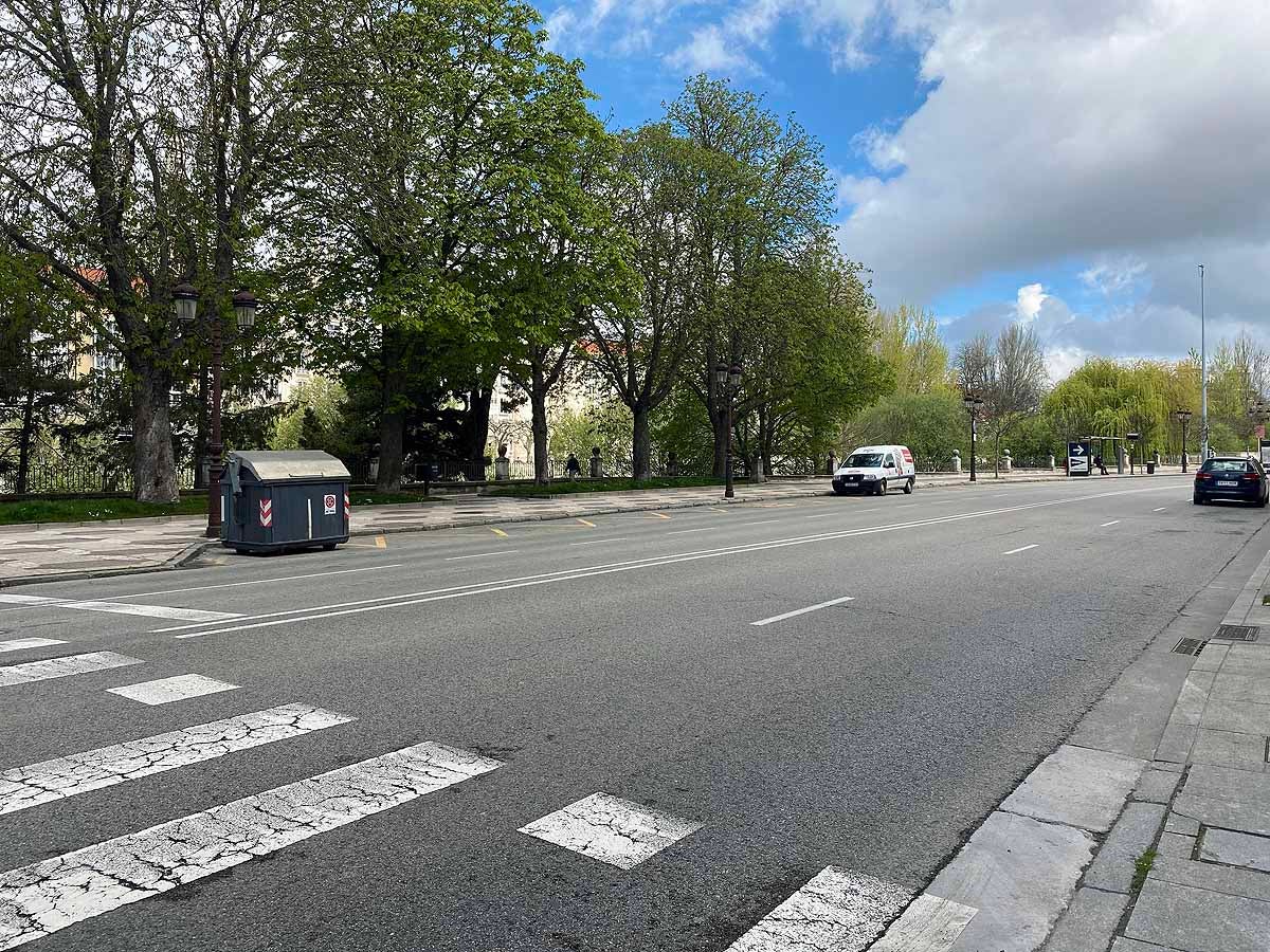 Este Miércoles se ha podido ver a más vecinos que otros días por las calles de la capital.