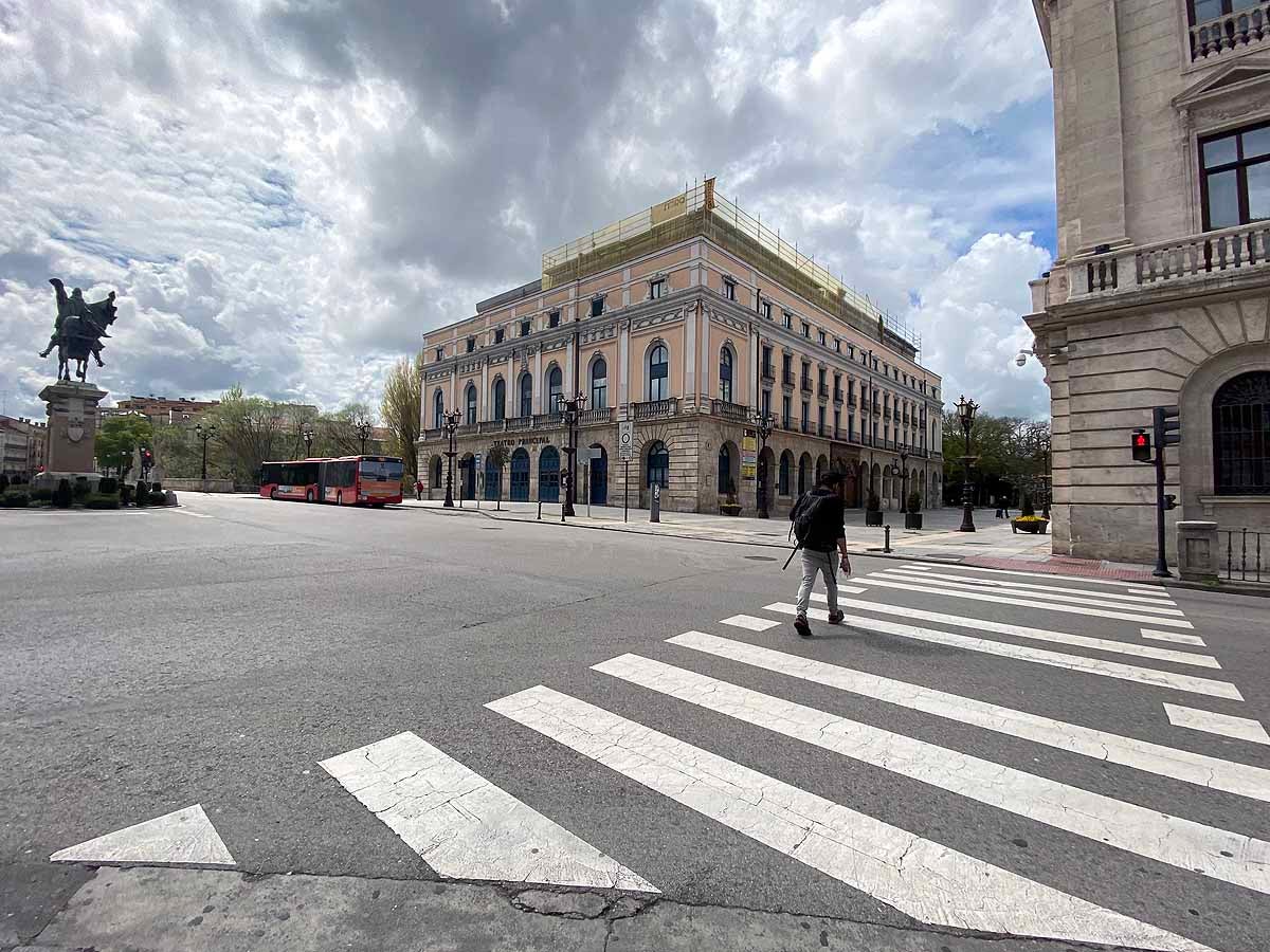 Este Miércoles se ha podido ver a más vecinos que otros días por las calles de la capital.