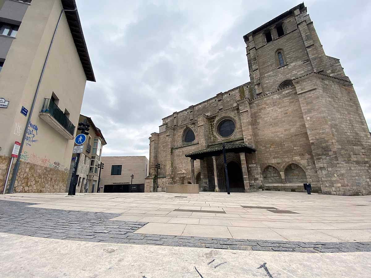 Un atípico Domingo de Pascua en Burgos.