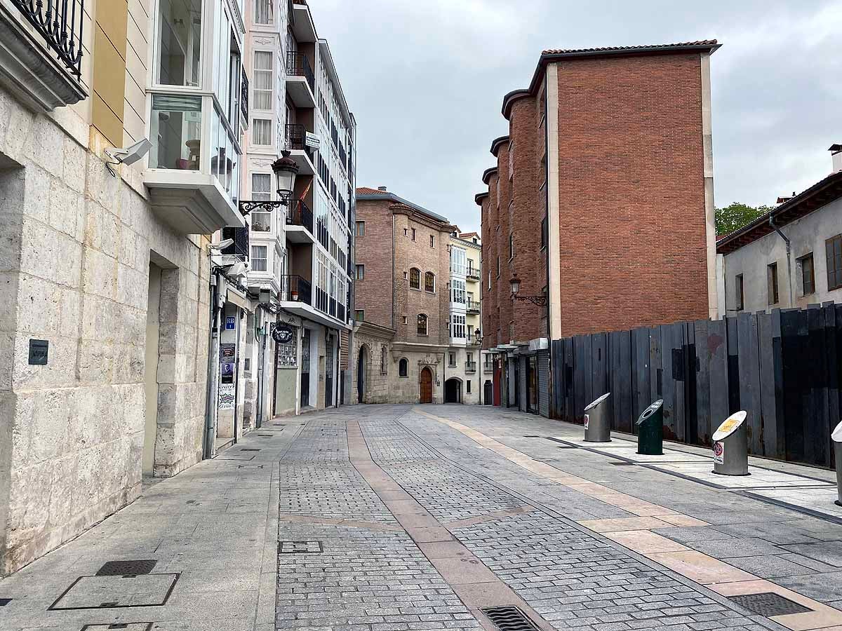 Un atípico Domingo de Pascua en Burgos.
