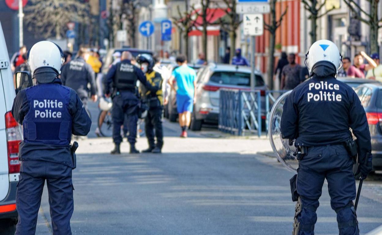 Incidentes en Anderlecht, tras la muerte de un joven en una persecución policial.