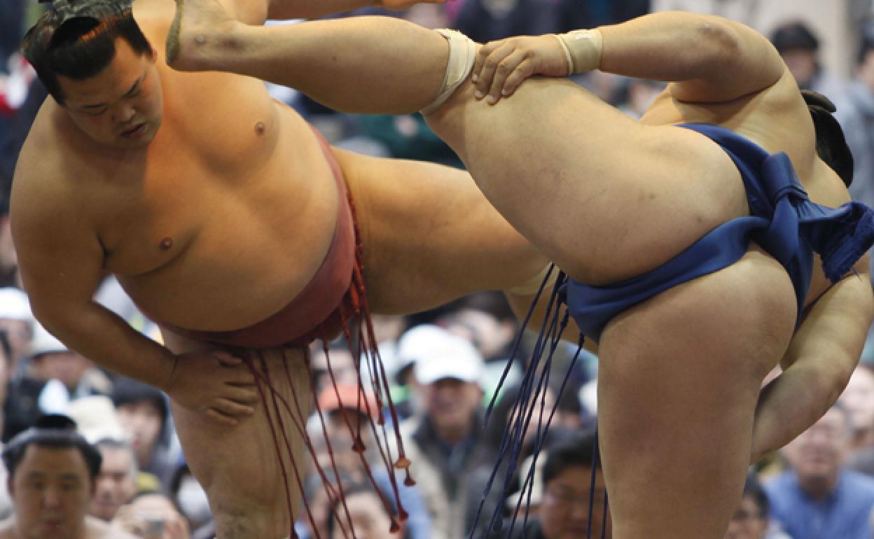 El sumo, uno de los deportes nipones que se abordará en el curso. 