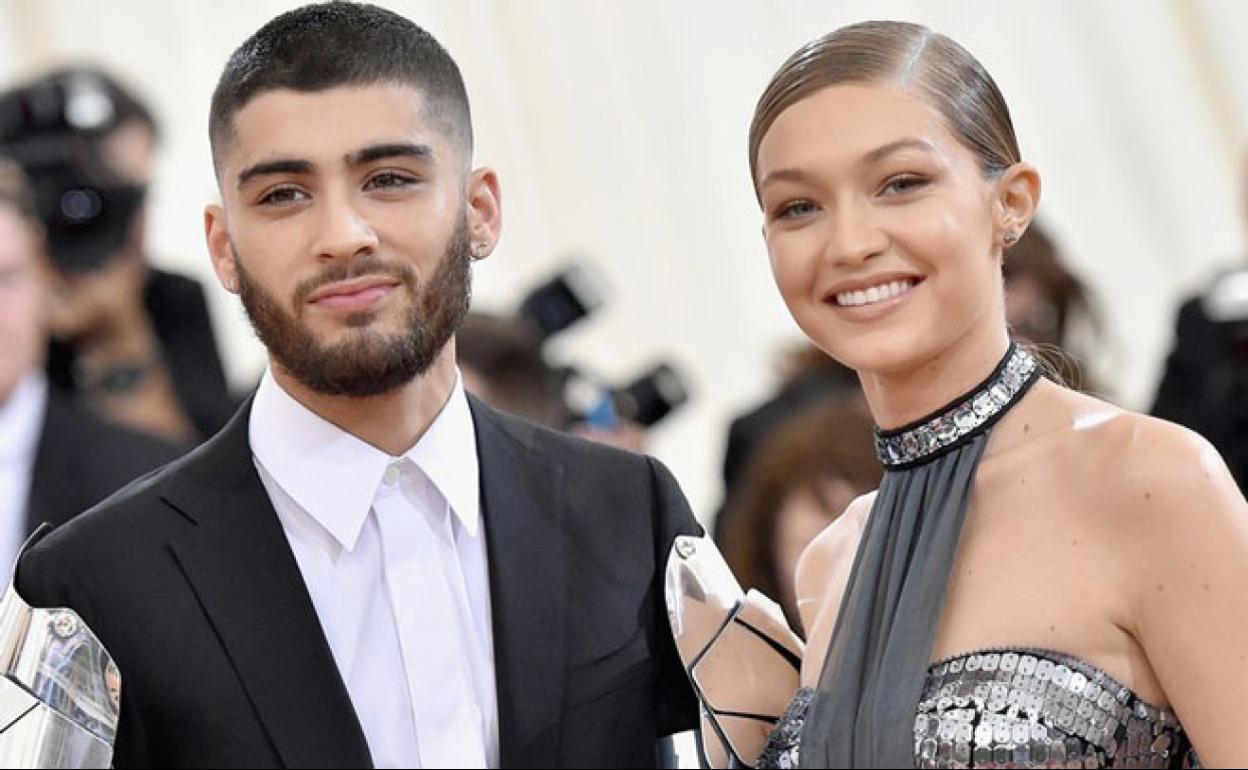 Gigi Hadid y Zayn Malik. 