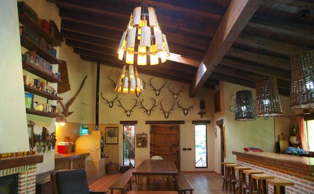 Sala de catas de la bodega