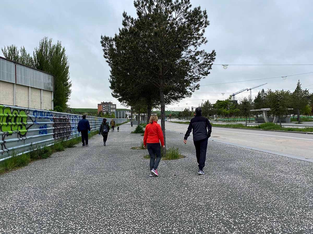 Primer día permitido para salir a pasear y hacer deporte.