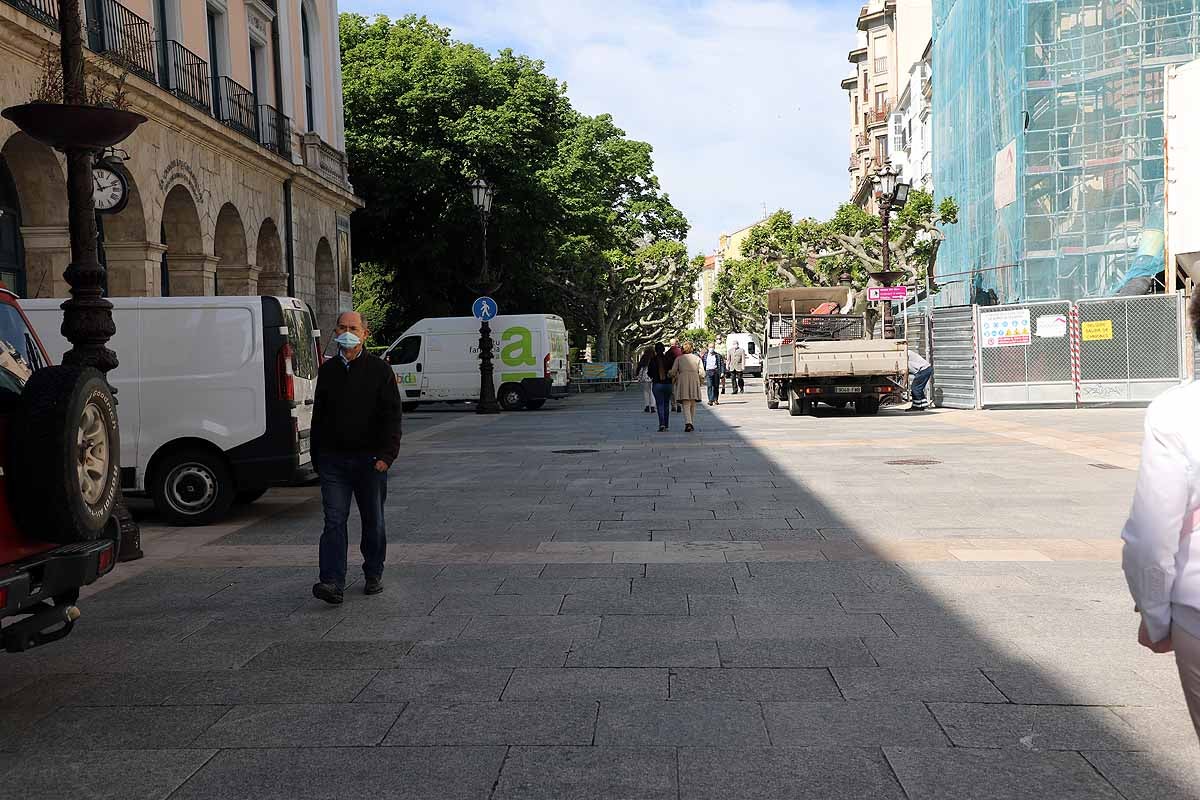 Desescalada Fotos: El uso de las mascarillas se impone en Burgos