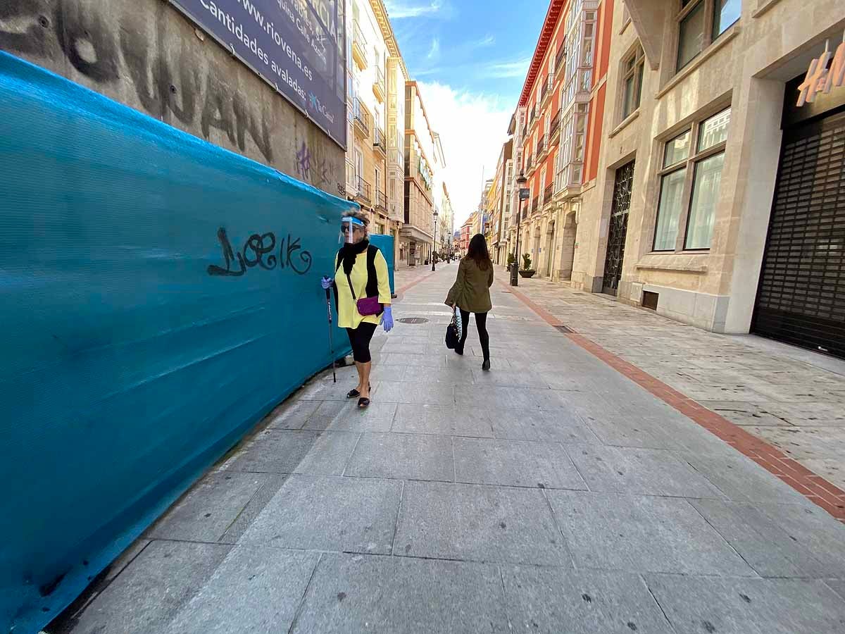 Desescalada Fotos: El uso de las mascarillas se impone en Burgos