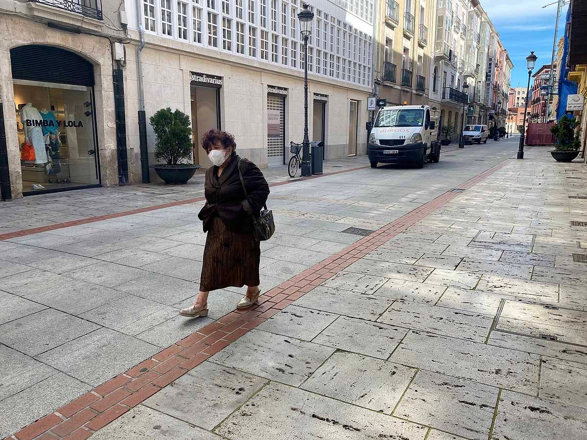 Desescalada Fotos: El uso de las mascarillas se impone en Burgos