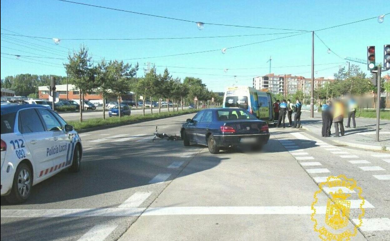 Imagen del lugar del suceso. 