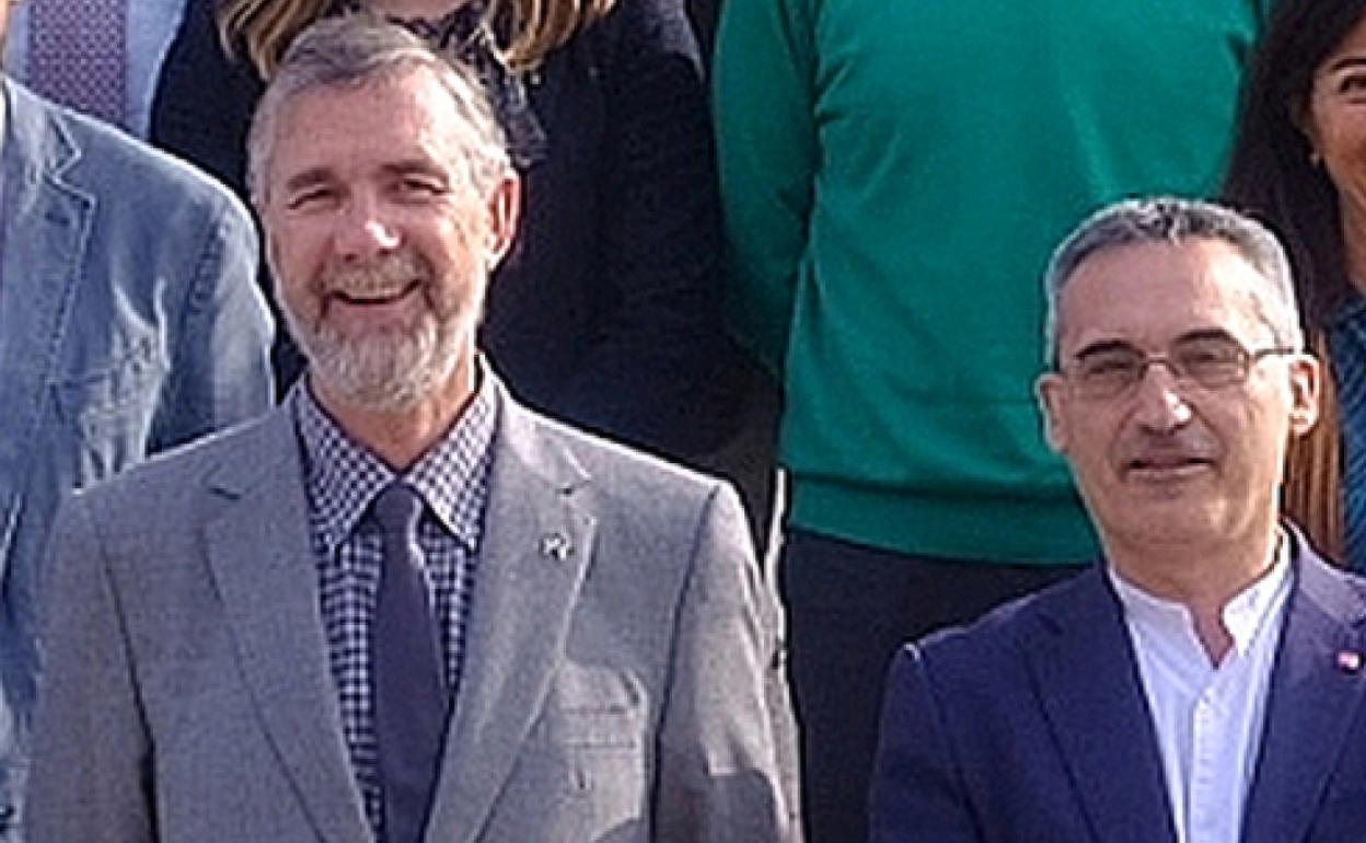 Manuel Pérez Mateos, rector de la UBU. 