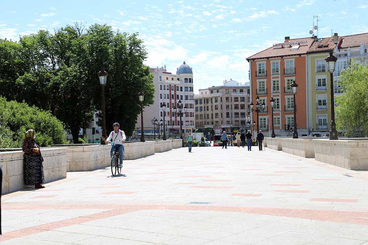 Fotos: Los burgaleses estrenan la fase 1 de la &quot;desescalada&quot;