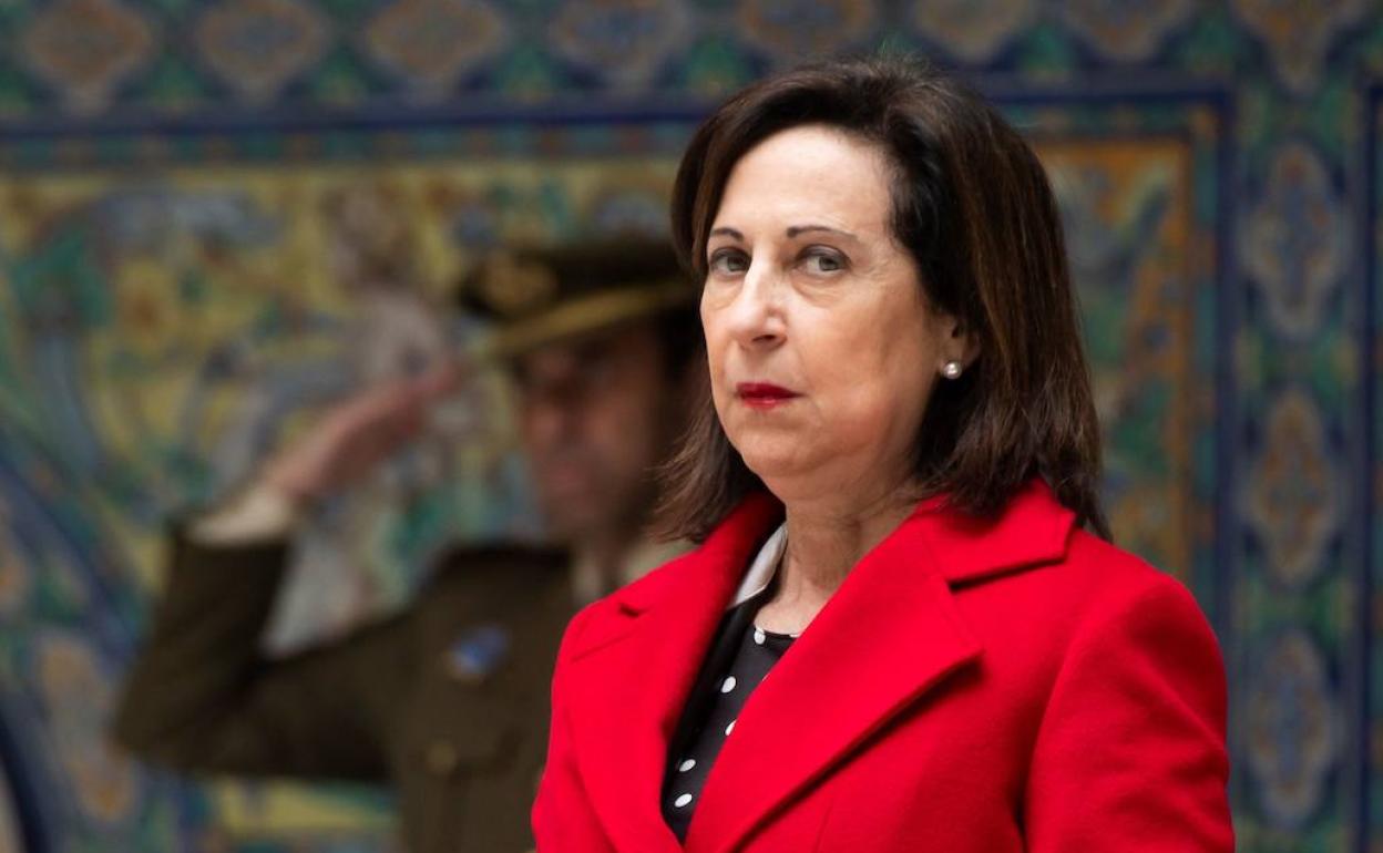 La ministra de Defensa, Margarita Robles. 