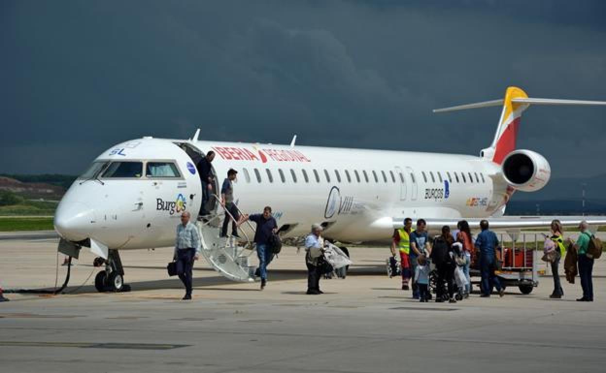 Aeropuerto de Burgos. 