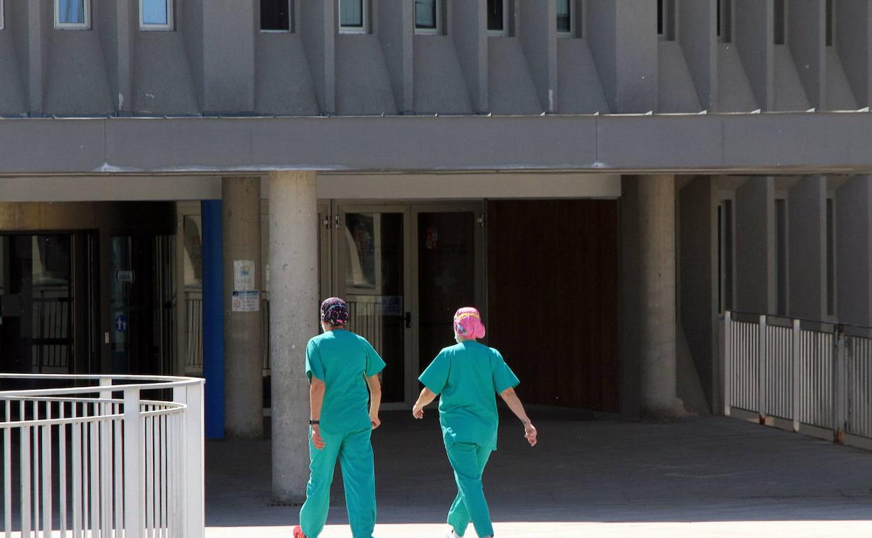 Instalaciones del hospital de Segovia. 