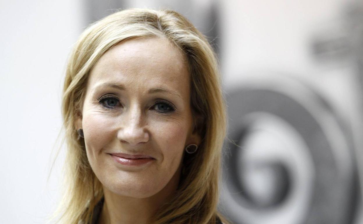 La escritora J. K. Rowling.