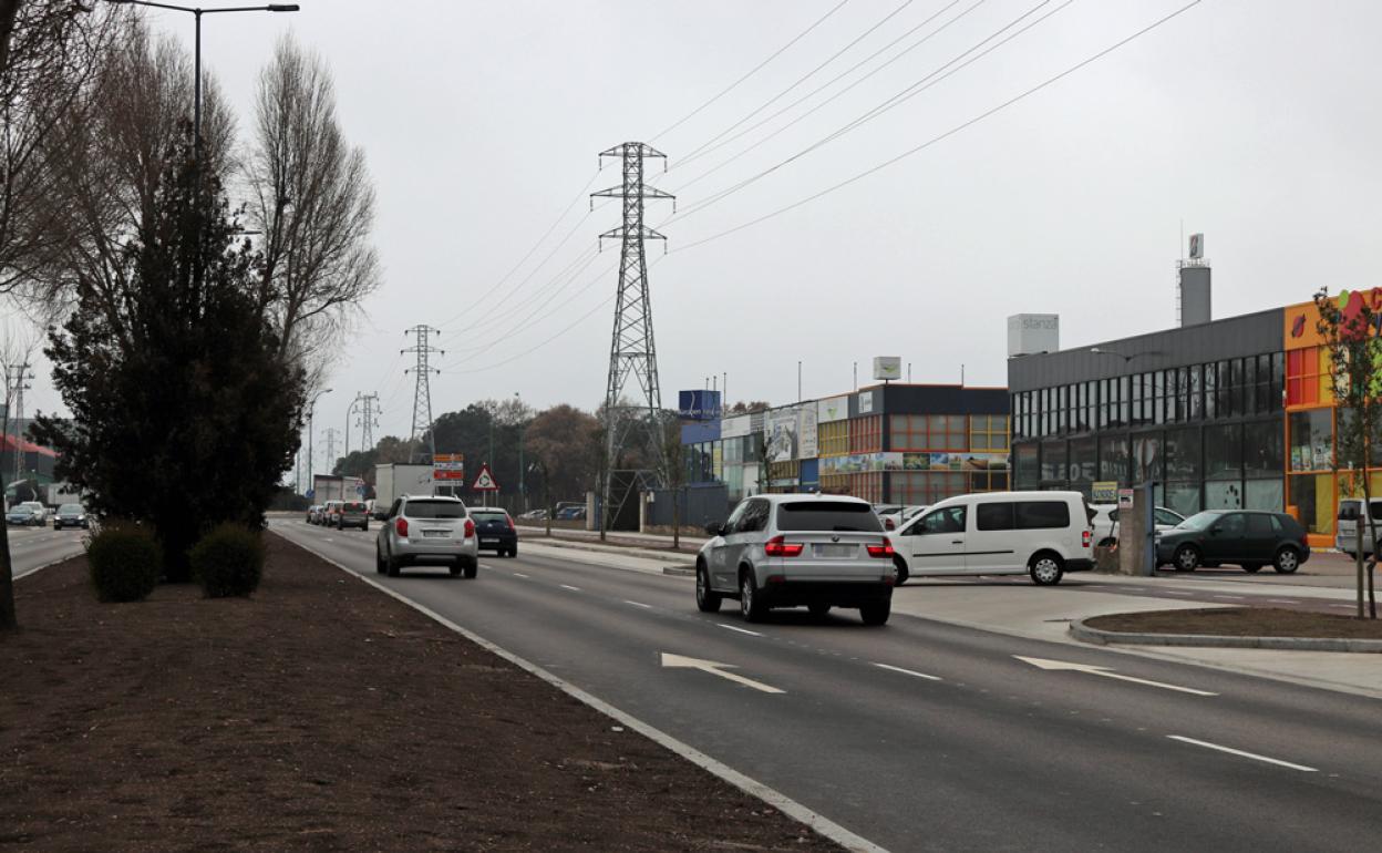 Imagen de la calle Martín Cobos en Burgos.