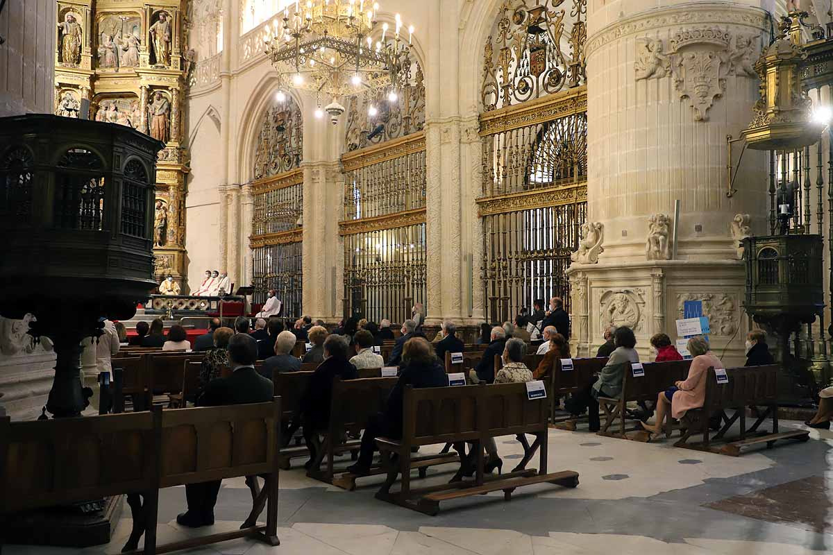 Fotos: El Corpus en tiempos de pandemia en Burgos