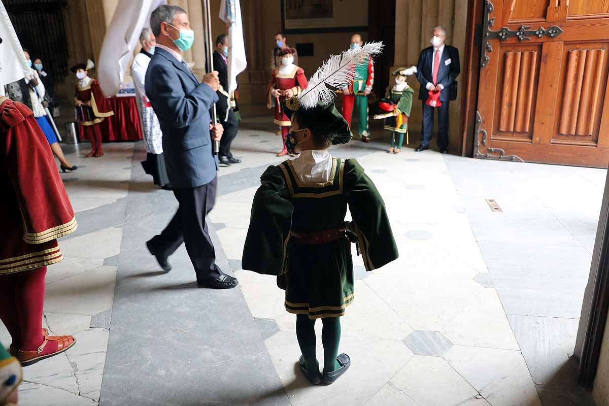 Fotos: El Corpus en tiempos de pandemia en Burgos