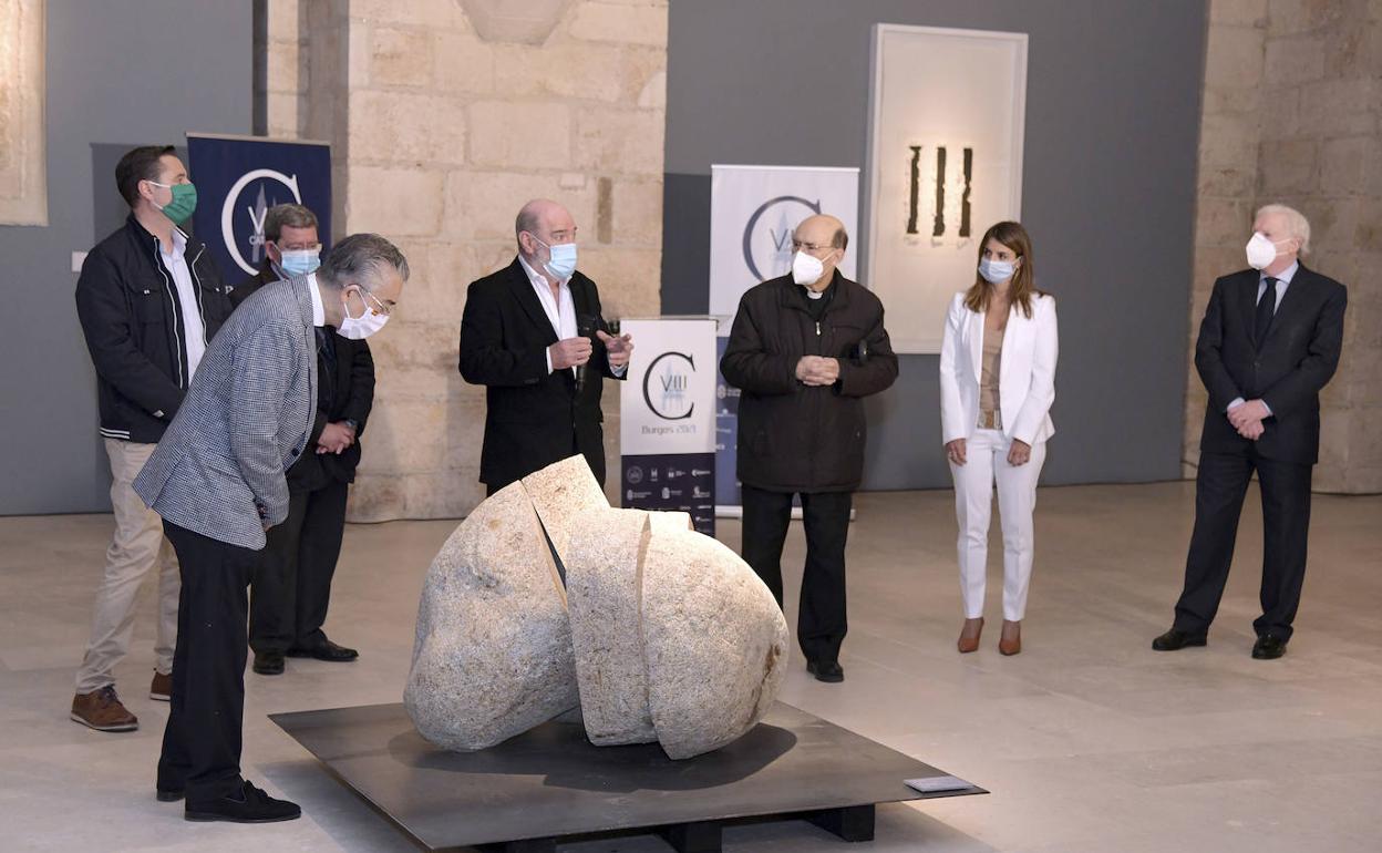 Imagen de la inauguración oficial de la muestra.