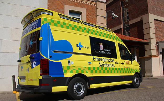 Herido un motorista en una caída vial a la altura de Santa María del Mercadillo