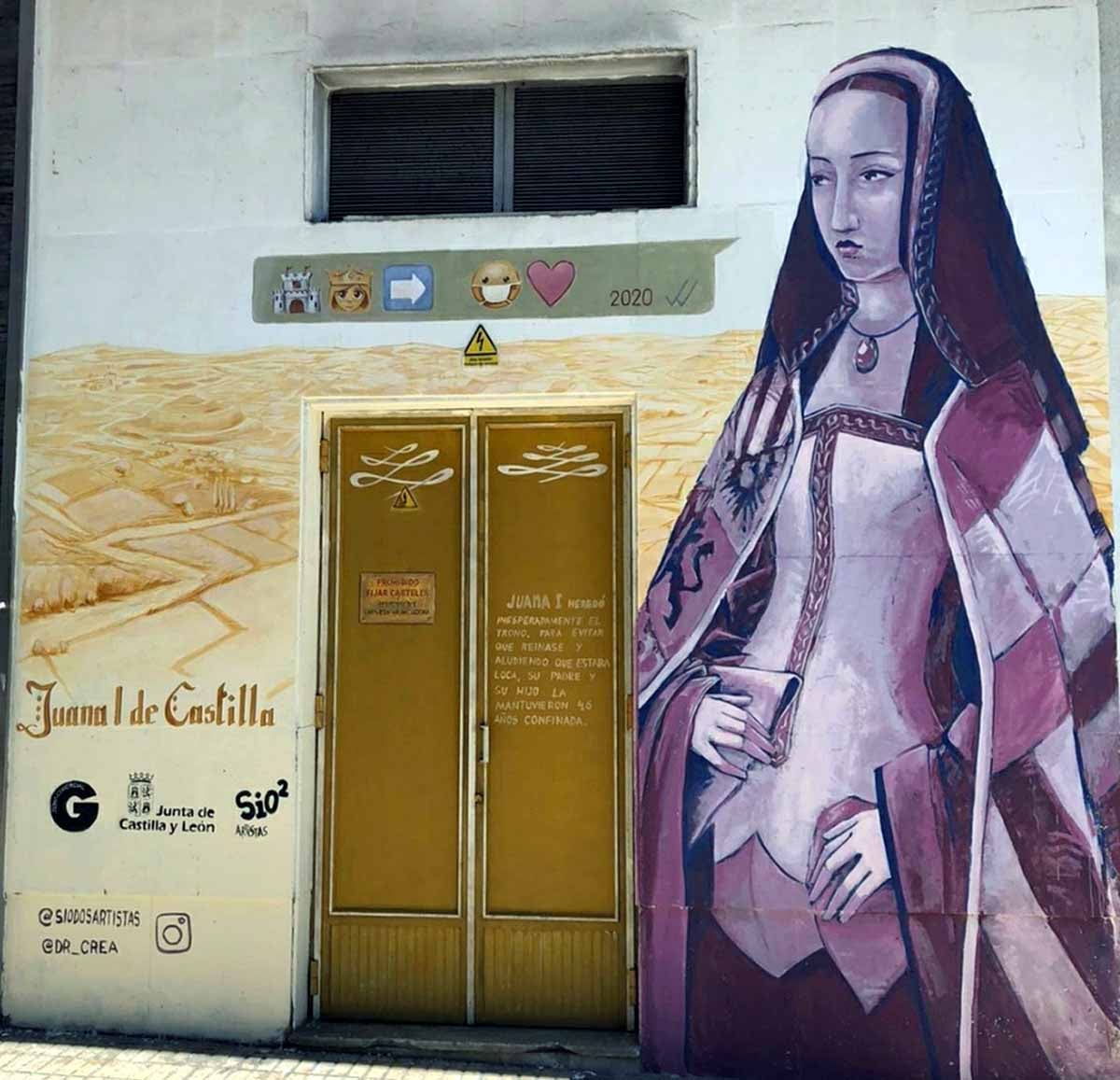 Fotos: Gamonal engalana el paso del Camino de Santiago