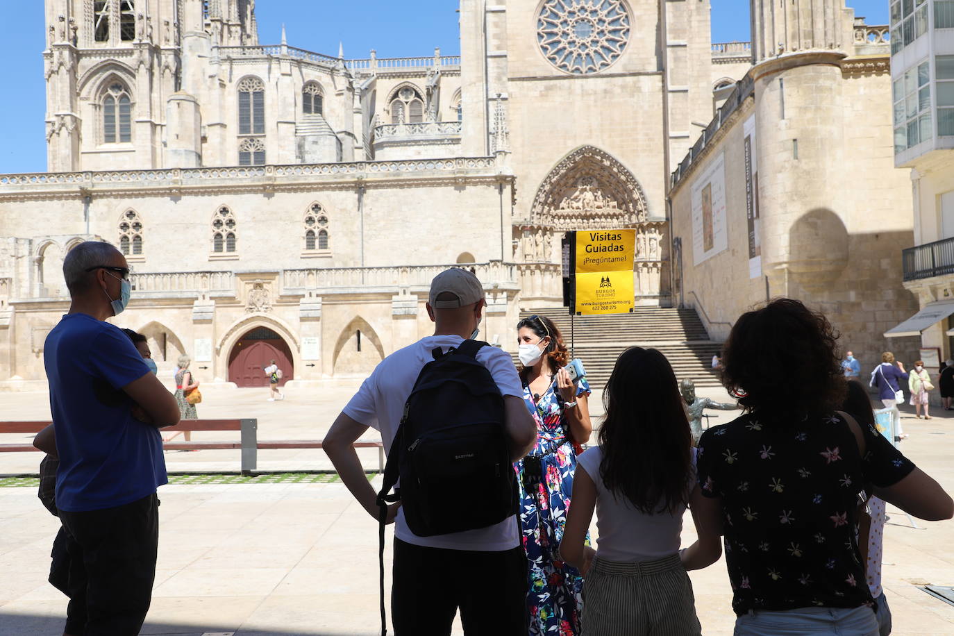 Fotos: La actividad turística se retoma en Burgos pero en dosis moderadas