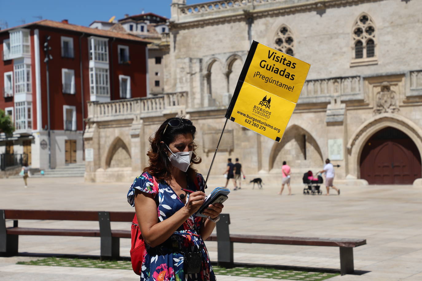 Fotos: La actividad turística se retoma en Burgos pero en dosis moderadas