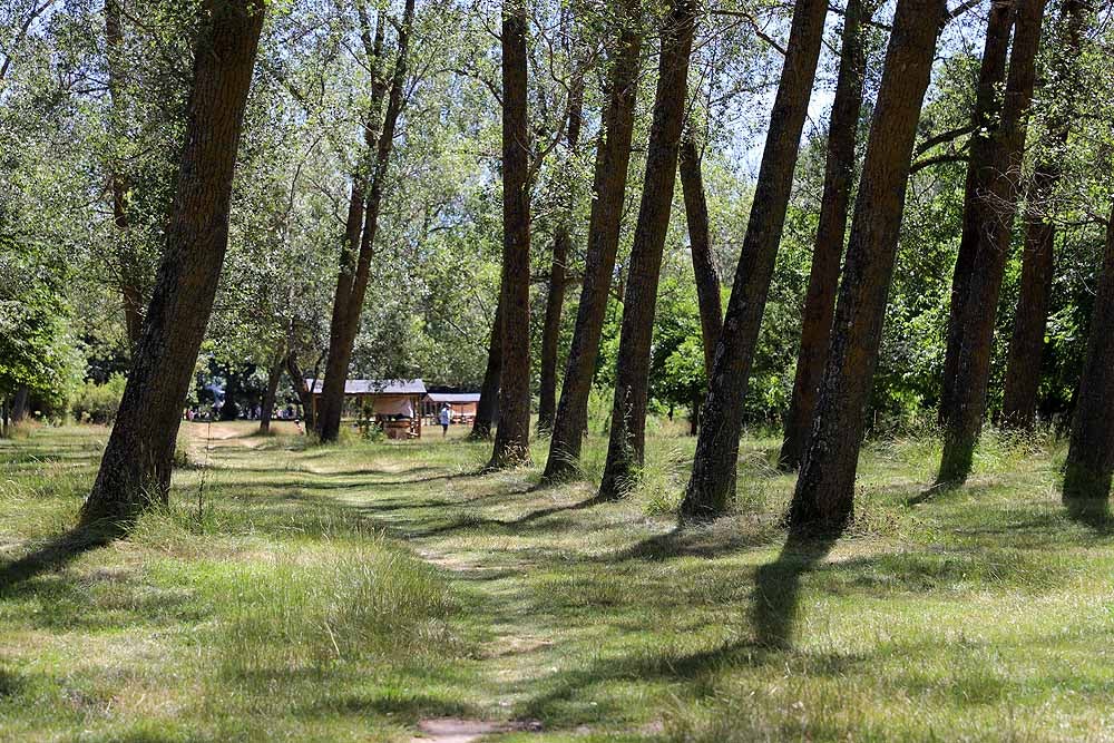 Fotos: Fuentes Blancas, como un domingo de verano cualquier el día del Burgalés Ausente