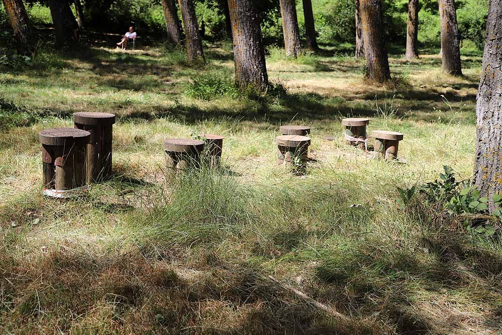 Fotos: Fuentes Blancas, como un domingo de verano cualquier el día del Burgalés Ausente