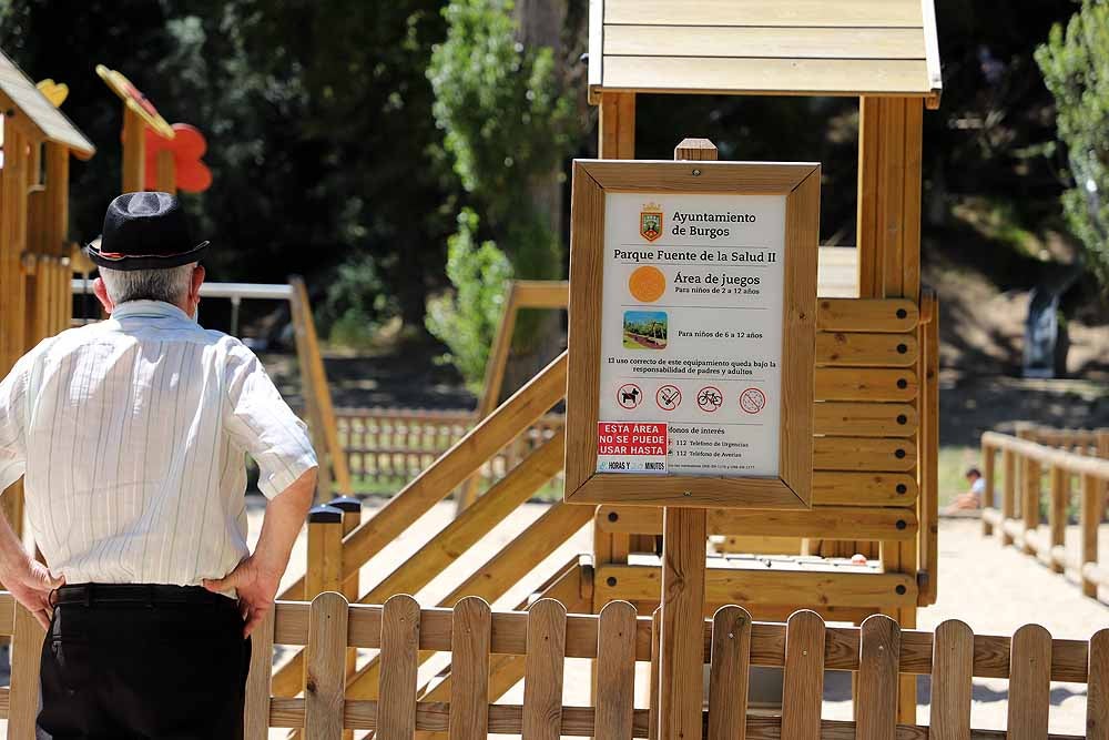 Fotos: Fuentes Blancas, como un domingo de verano cualquier el día del Burgalés Ausente