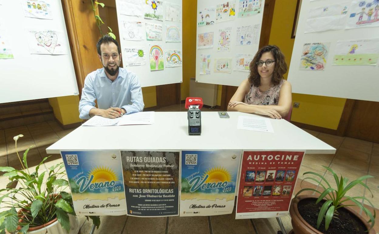 Presentación de la programación de verano en Medina de Pomar. 