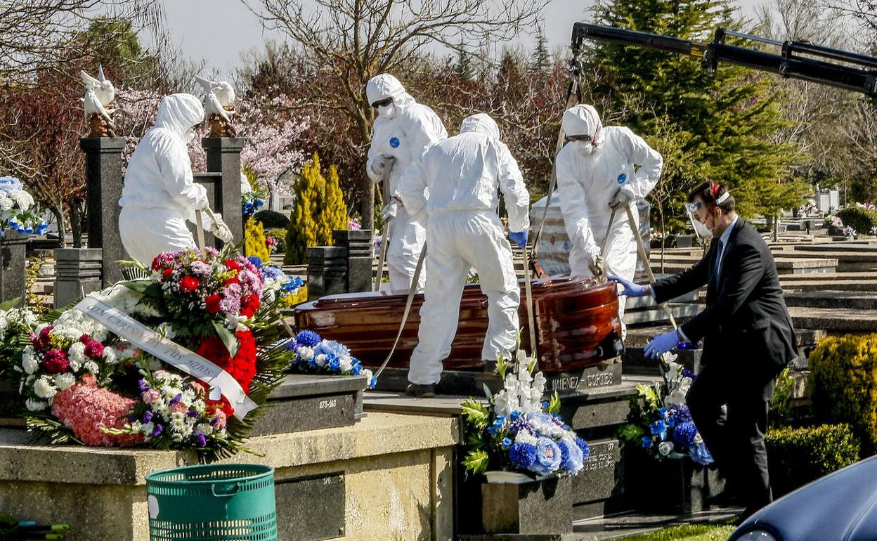 Las muertes en Burgos en mayo y junio subieron un 9,20% respecto a este periodo de 2019