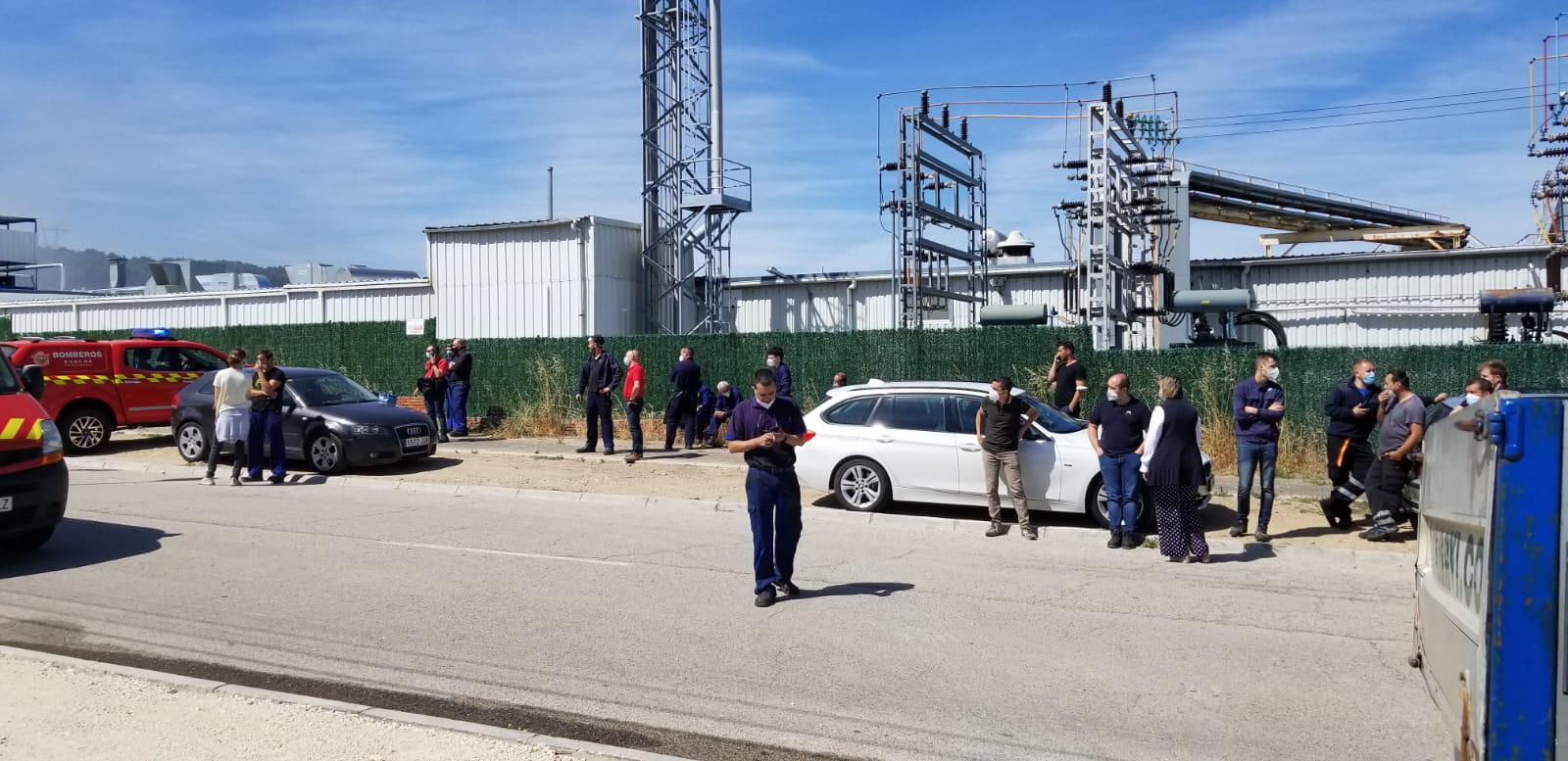 Fotos: Incendio en la nave de Famavi