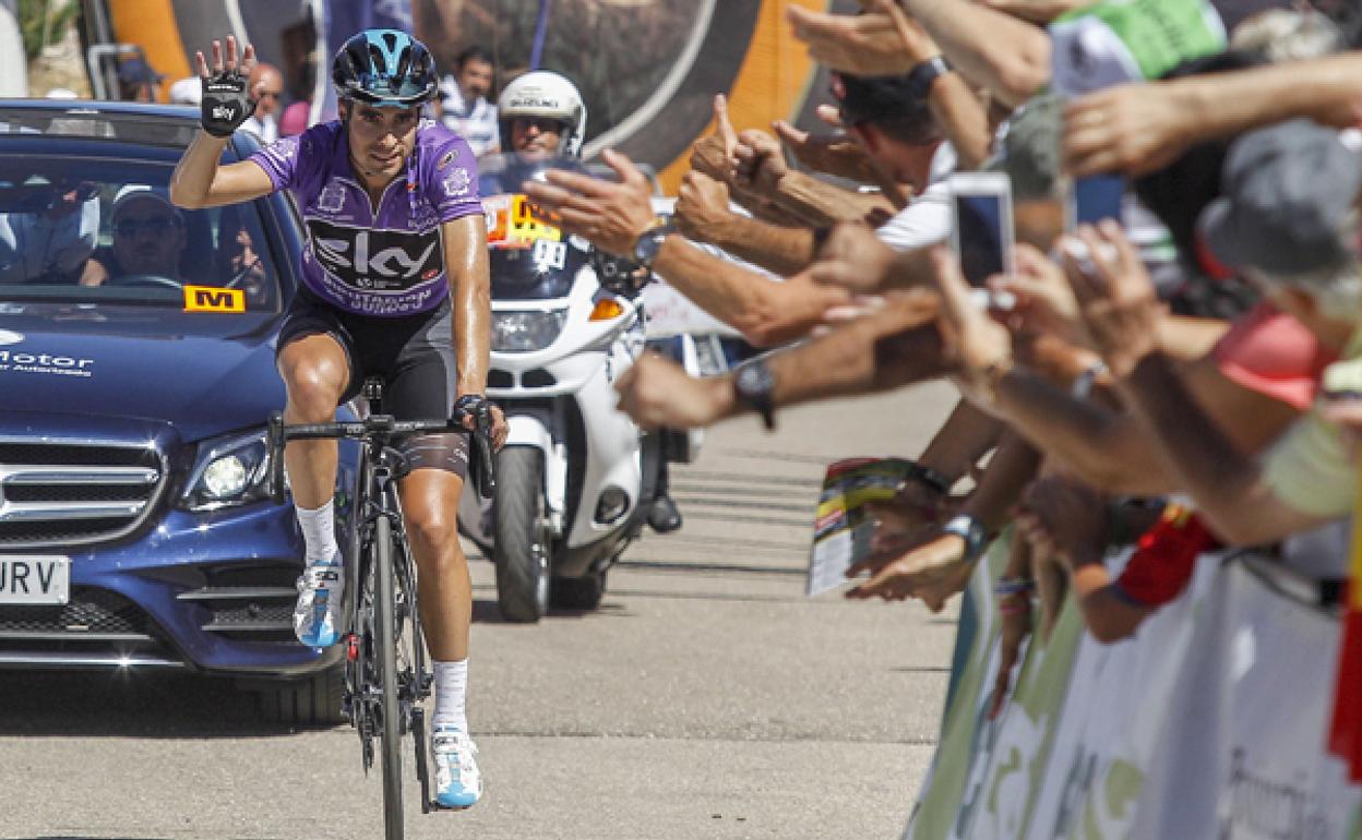 Mikel Landa se llevó el triunfo final en la ronda de 2017. 