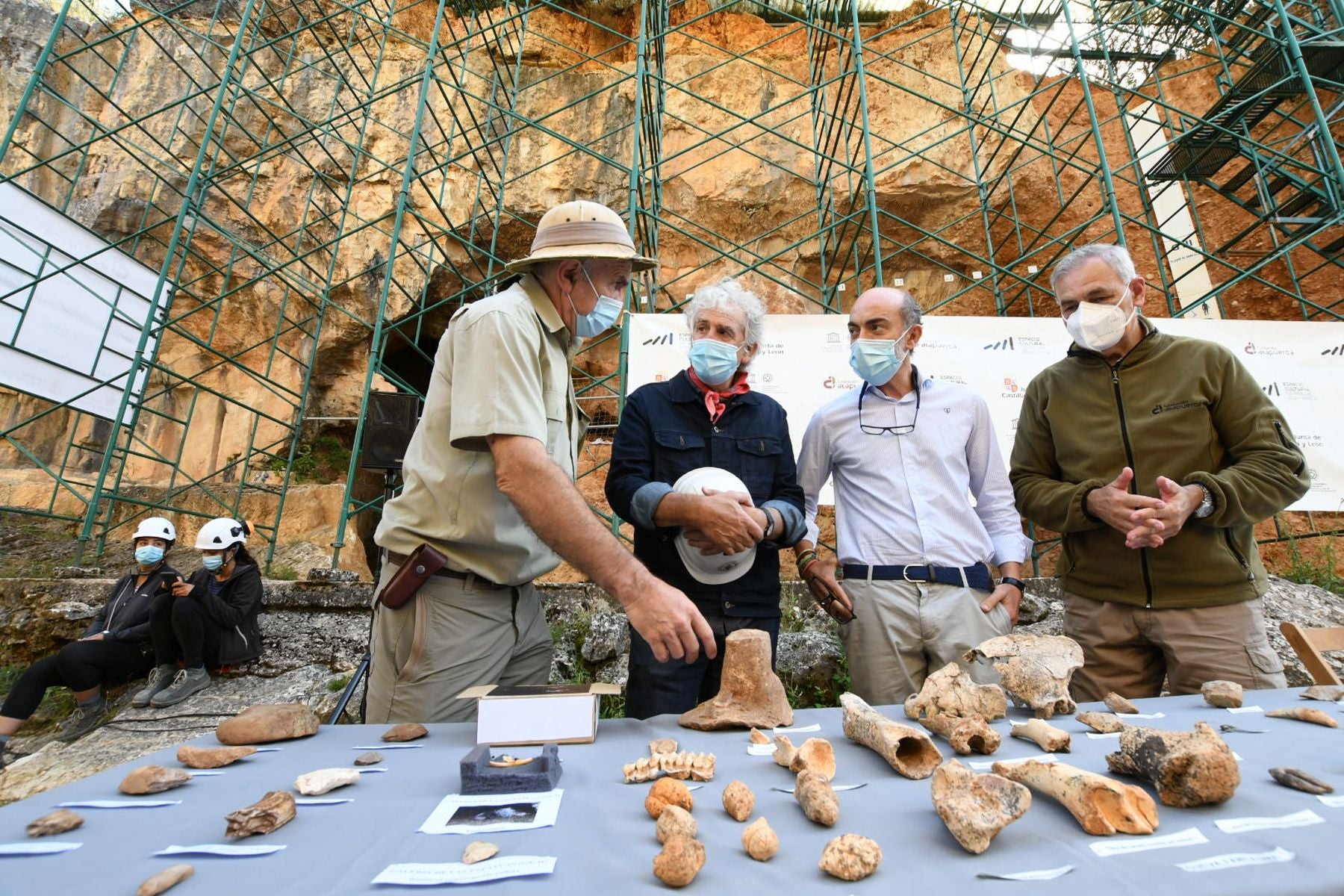 Fotos: Presentación de resultados de la campaña de Atapuerca