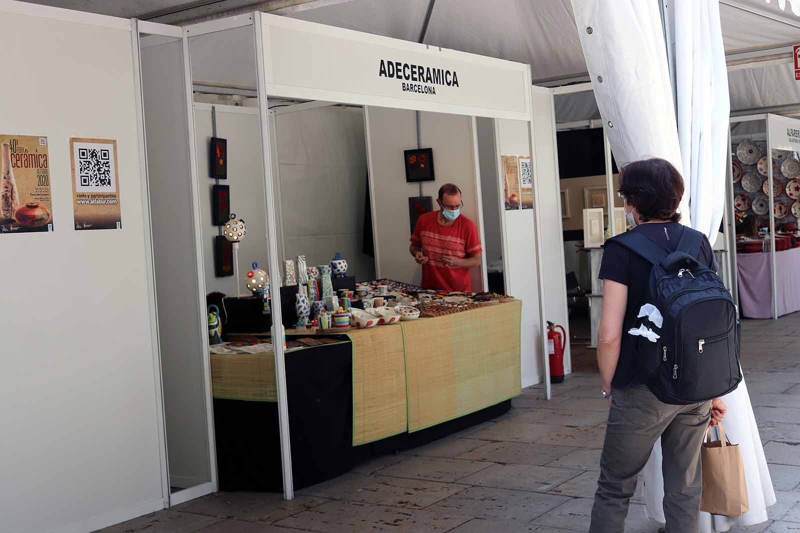 Fotos: Arranca en Burgos la primera feria de cerámica en España post confinamiento