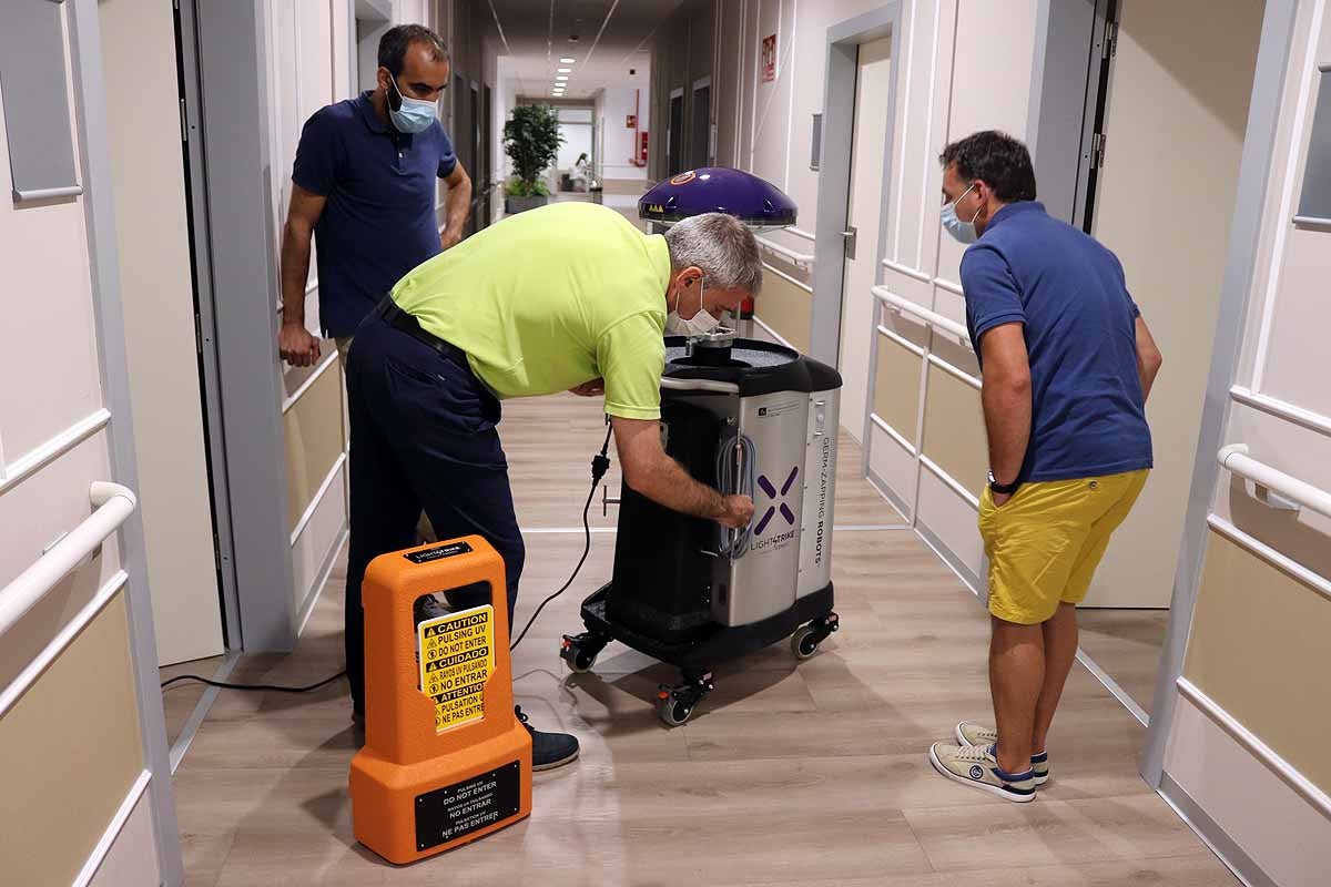 Fotos: Última tecnología en desinfección para blindar las residencias burgaleses frente a la covid-19