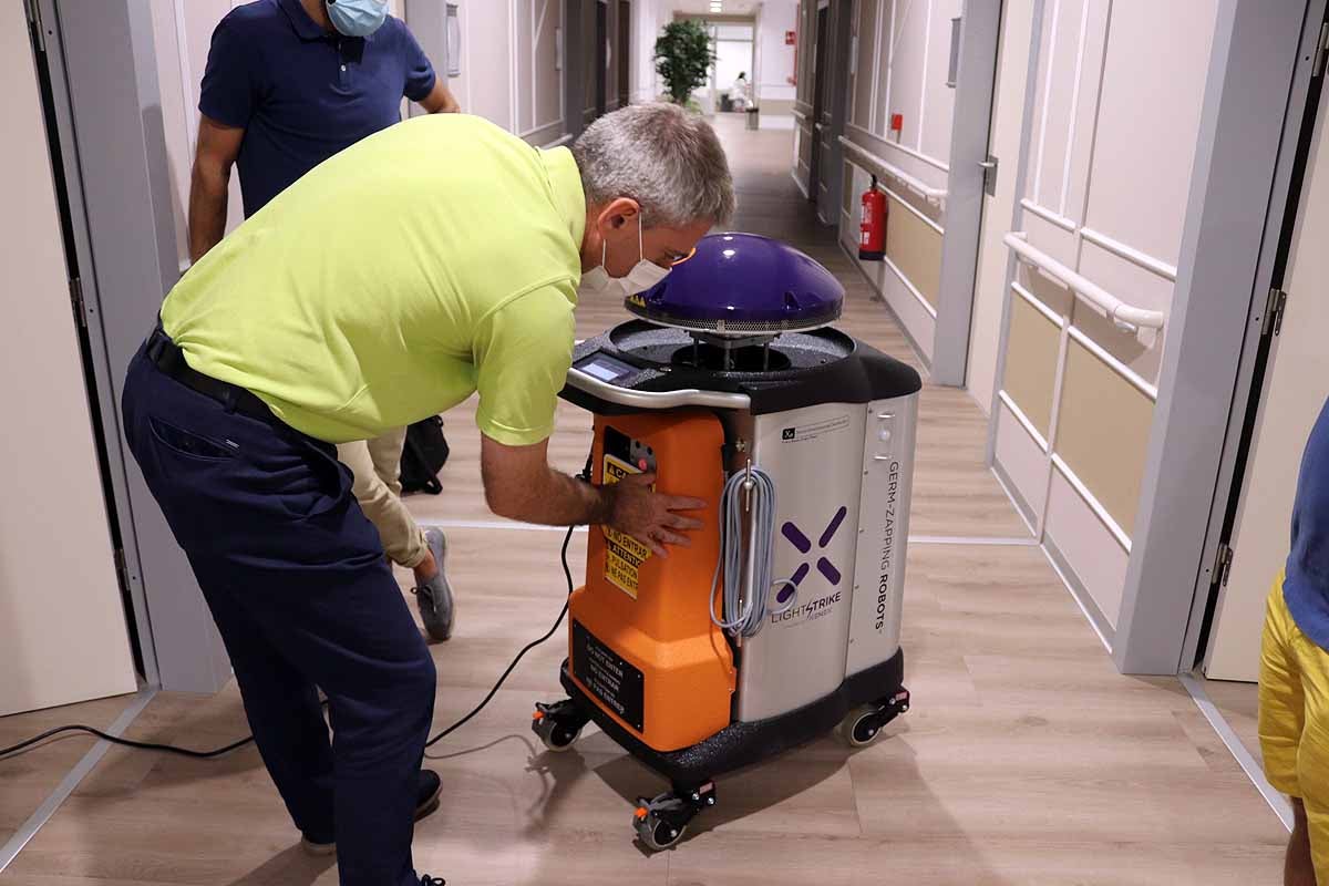 Fotos: Última tecnología en desinfección para blindar las residencias burgaleses frente a la covid-19