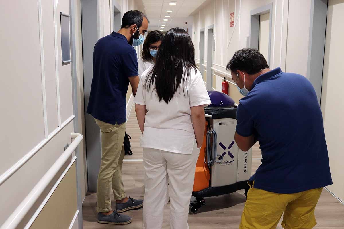 Fotos: Última tecnología en desinfección para blindar las residencias burgaleses frente a la covid-19