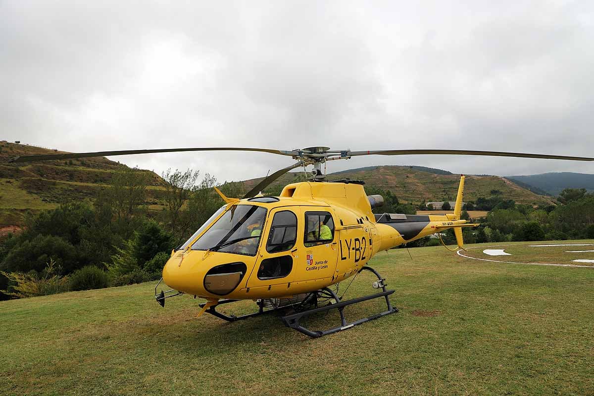 Fotos: Rapidez y eficacia, los incendios también se combaten desde el aire