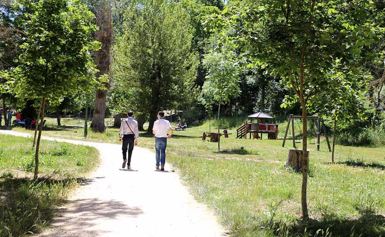 Parque de Fuentes Blancas en Burgos.