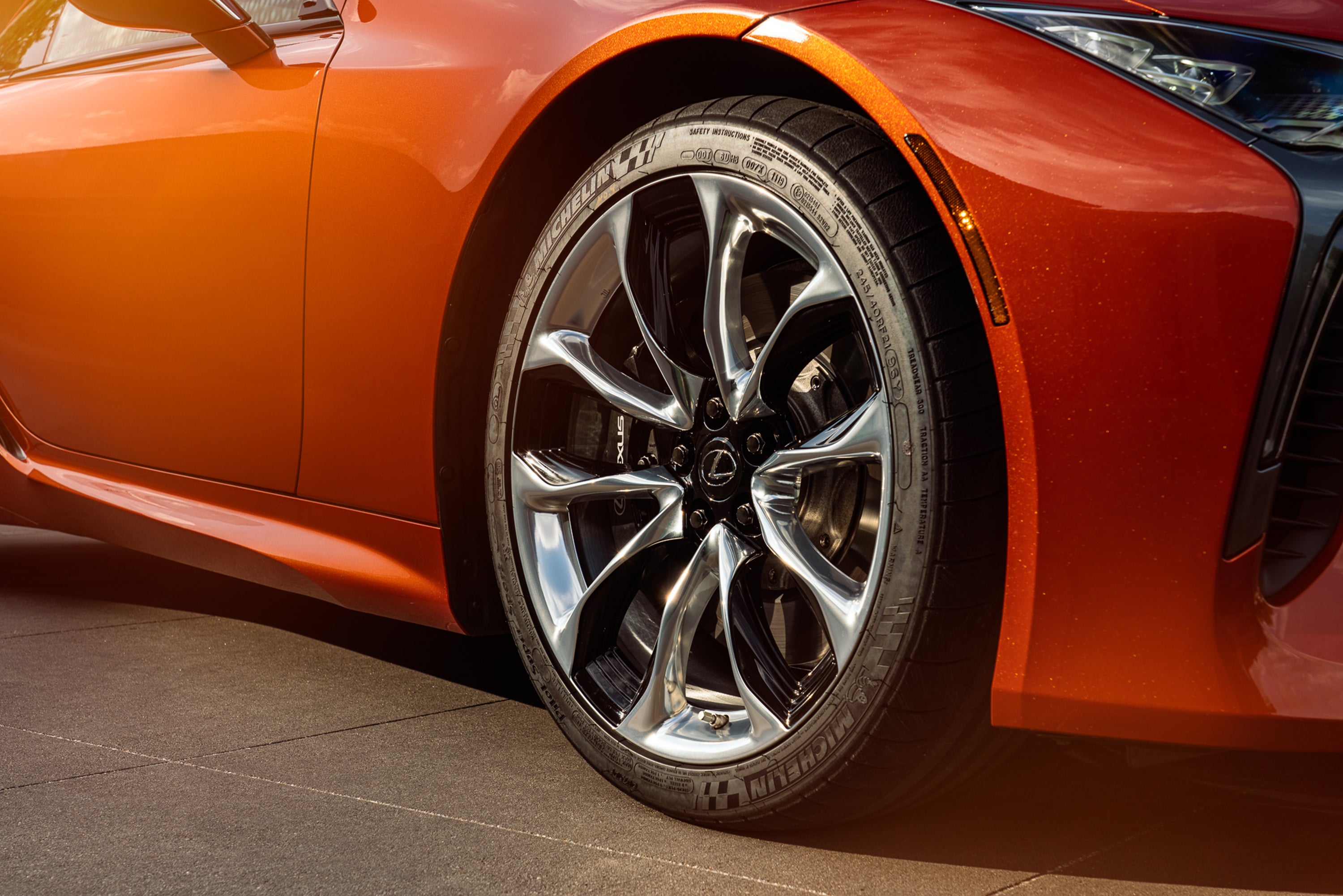 Fotos: Fotogalería: Lexus LC 500h Naranja Carnelian