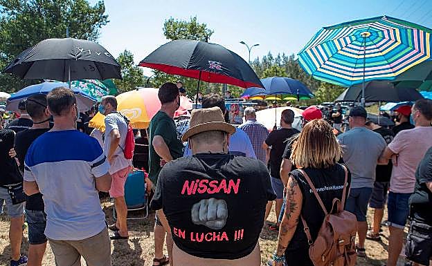 Reunión del Comité de Empresa de Nissan, el pasado 1 de agosto
