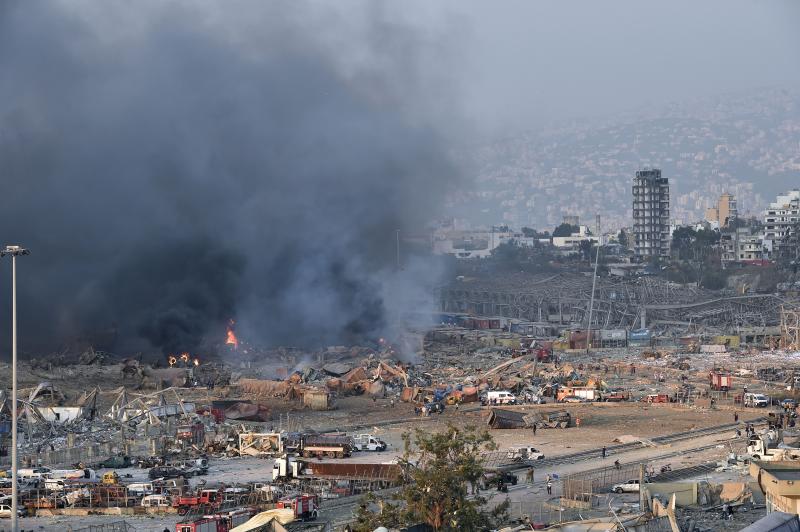 Fotos: La explosión en el puerto de Beirut, en imágenes